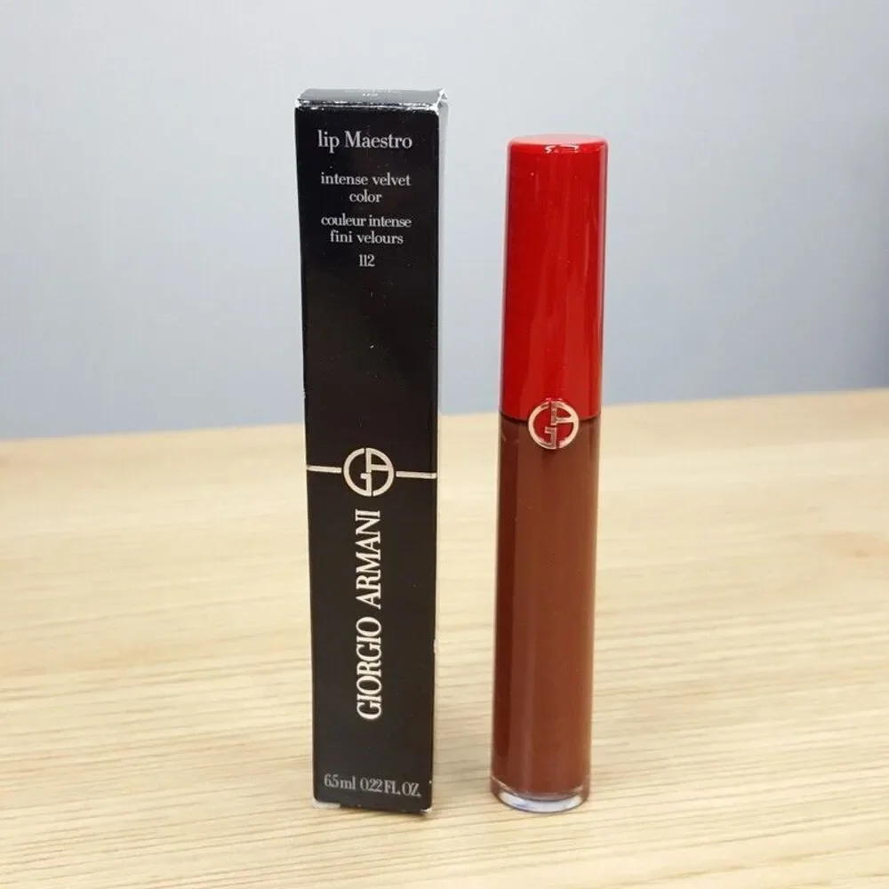 Giorgio Armani Lip Maestro Intense Velvet Color # 112 Seashore